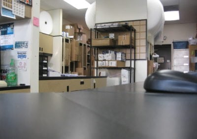 Work Area - Before